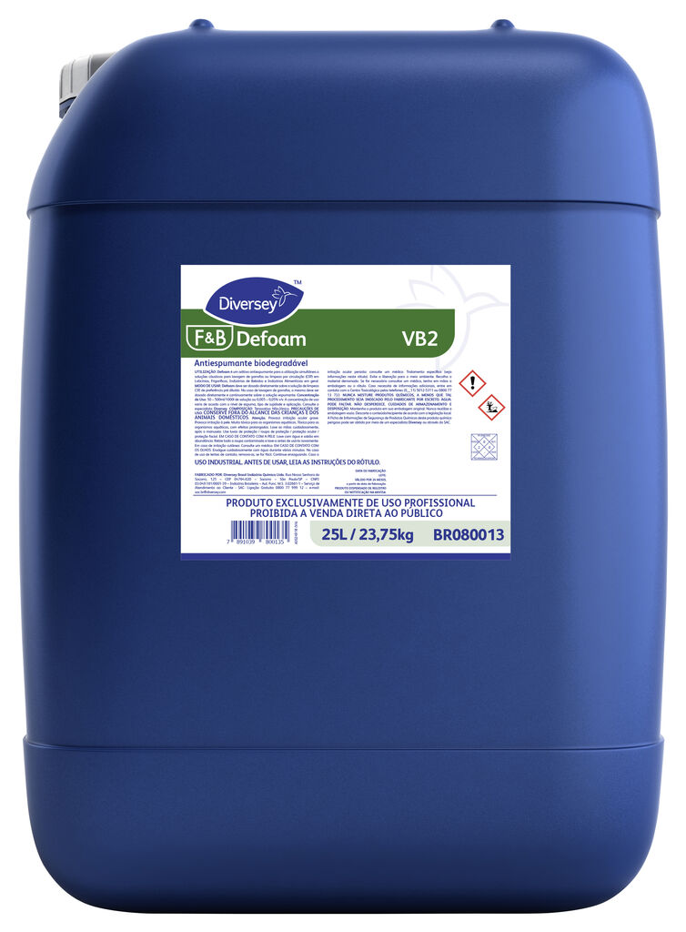 DEFOAM 25L - ANTIESPUMANTE BIODEGRADÁVEL